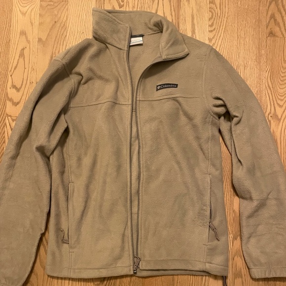 Tan Columbia Fleece Full Zip - Picture 2 of 2